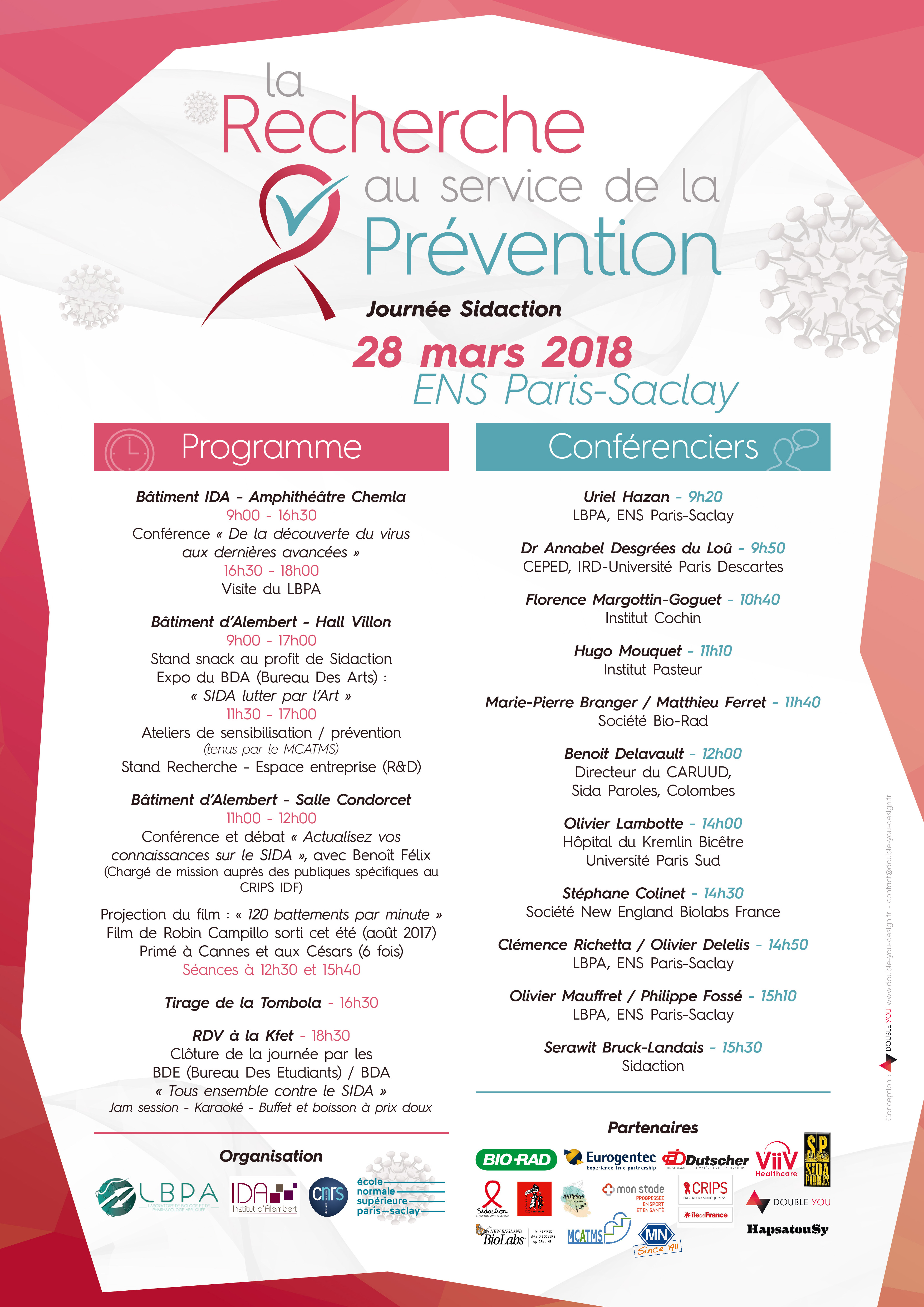 Affiche Sidaction LBPA 2018