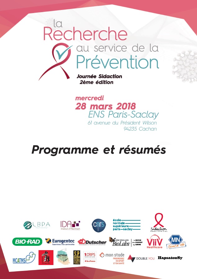 Livret des rsums Journe LBPA Sidaction 2018